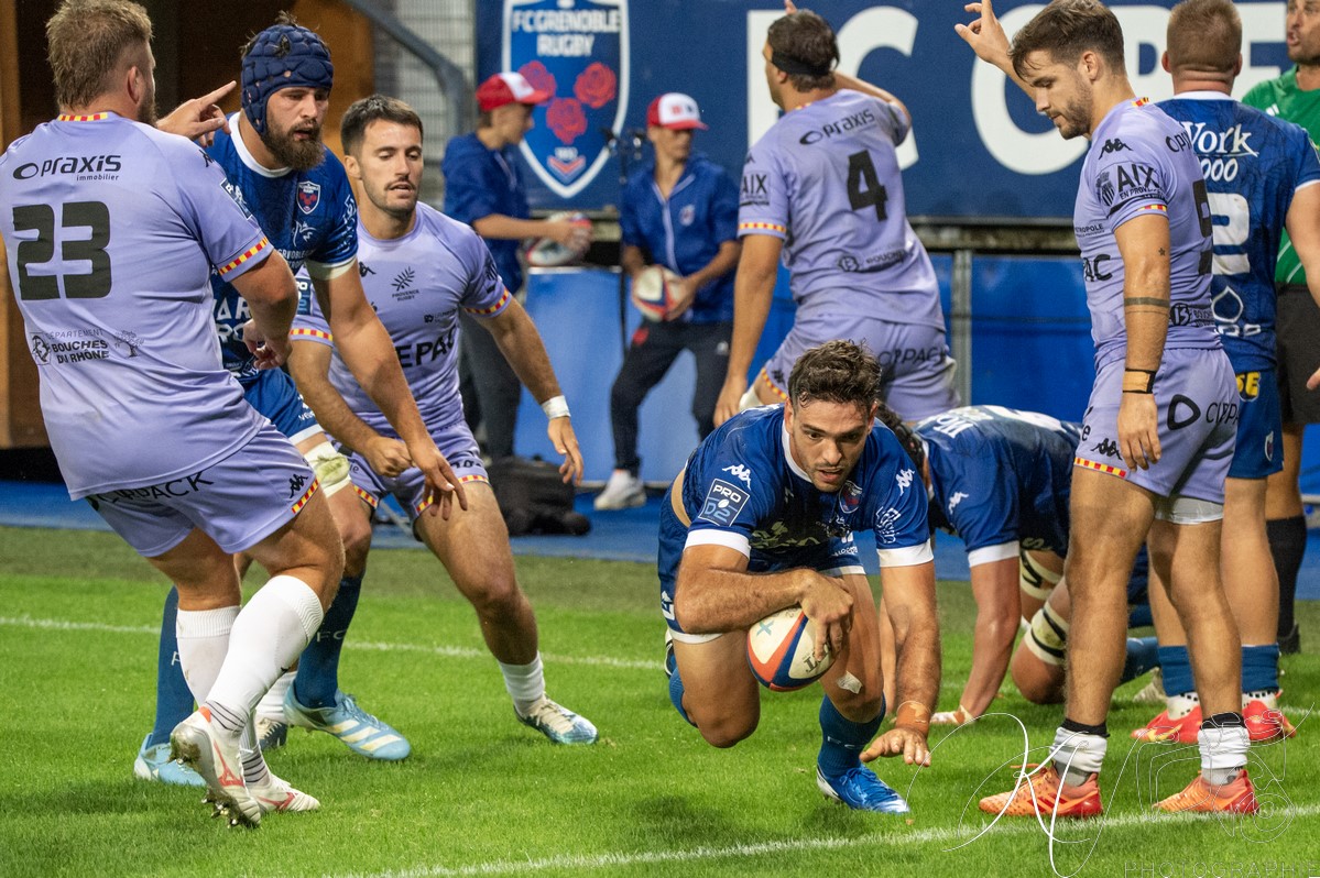  FC Grenoble Rugby - Provence - Rugby - FFR 2024 PRO D2 - Grenoble (15) vs (12) Provence (#PD224PD2GFCPRO09) Photo by: Karine Valentin | Siuxy Sports 2024-09-06