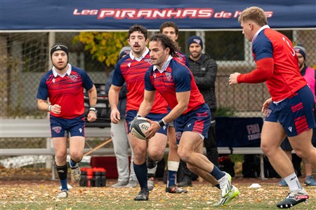RSEQ 2024 - Finale Rugby Univ Masc - ETS (19) vs (14) Ottawa - 1 Mi-Temps Reel B