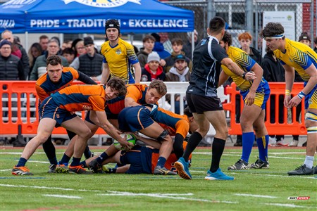 RSEQ 2024 - Final Rugby Masc CEGEP - John Abbott (48) vs (18) André Laurendeau - First Half