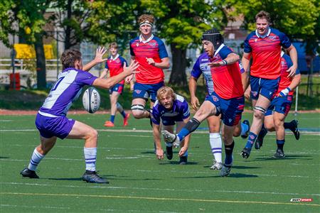 RSEQ 2024 - Rugby Univ. Masc - ETS (43) vs (10) Bishop's - 1st Half