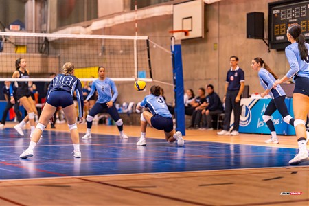 RSEQ 2024 Volleyball Fém - Université de Montréal (3) vs (2) UQAM - Reel 2