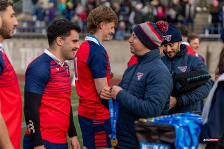 RSEQ 2024 - Finale Rugby Univ Masc - ETS vs Ottawa - Medailles ETS