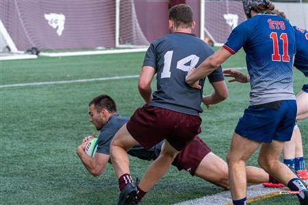 RSEQ 2024 - Rugby Univ. Masc - Ottawa U (18) vs (16) ETS - 1st Half