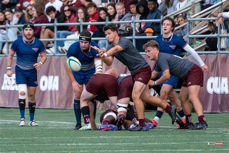 RSEQ 2024 - Rugby Univ. Masc - Ottawa U (18) vs (16) ETS - 1st Half