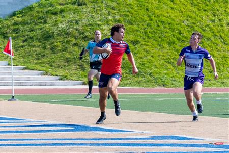 RSEQ 2024 - Rugby Univ. Masc - ETS (43) vs (10) Bishop's - 2nd Half