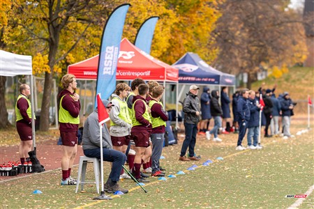 RSEQ 2024 - Finale Rugby Univ Masc - ETS (19) vs (14) Ottawa - 1 Mi-Temps Reel A