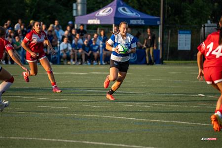 RSEQ 2024 - Rugby Univ F - Université de Montréal (41) vs (7) McGill University