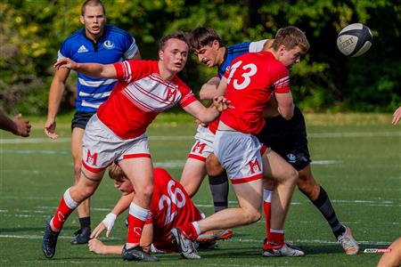 Rugby Universitaire Masculin (Académie) 2024 - U de Montréal vs U McGill