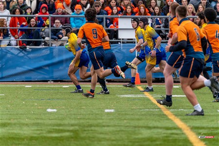 RSEQ 2024 - Final Rugby Masc CEGEP - John Abbott (48) vs (18) André Laurendeau - First Half