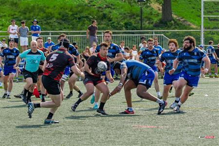 RQ 2024 - Super Ligue M - Parc Olympique (29) vs (15) Club de Rugby de Québec - 1ère mi-temps
