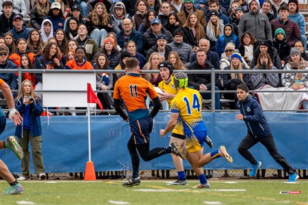 RSEQ 2024 - Final Rugby Masc CEGEP - John Abbott (48) vs (18) André Laurendeau - First Half