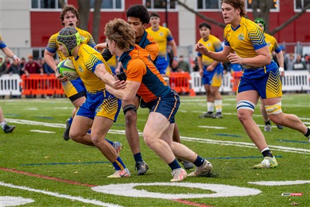 RSEQ 2024 - Final Rugby Masc CEGEP - John Abbott (48) vs (18) André Laurendeau - First Half