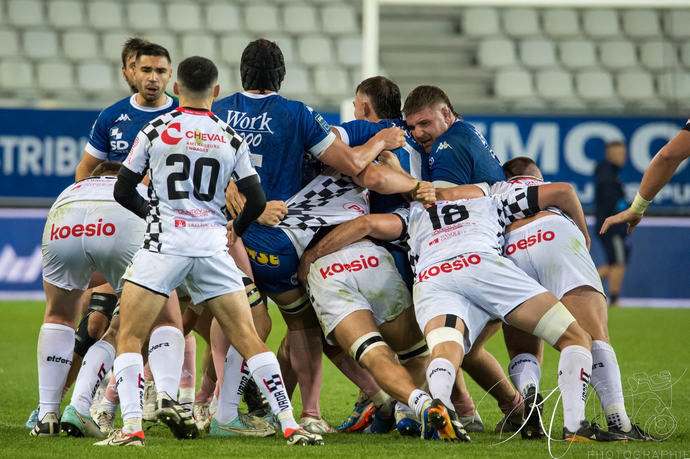  FC Grenoble Rugby - Valence Romans DR - Rugby - PRO D2 2024 - FC Grenoble (44) vs (22) Valence Romans DR (#PROD224FCGVRDR10) Photo by: Karine Valentin | Siuxy Sports 2024-10-11