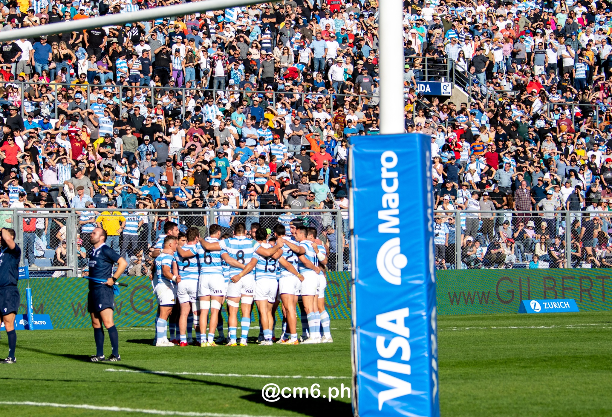  Selección Argentina de Rugby XV - Australia national rugby union team (M) - Rugby - Rugby Championship - Pumas (26) vs (41) Australia - Mendoza - Reel A (#RCH22ARGAUSa07) Photo by: Christian Mas | Siuxy Sports 2022-07-06