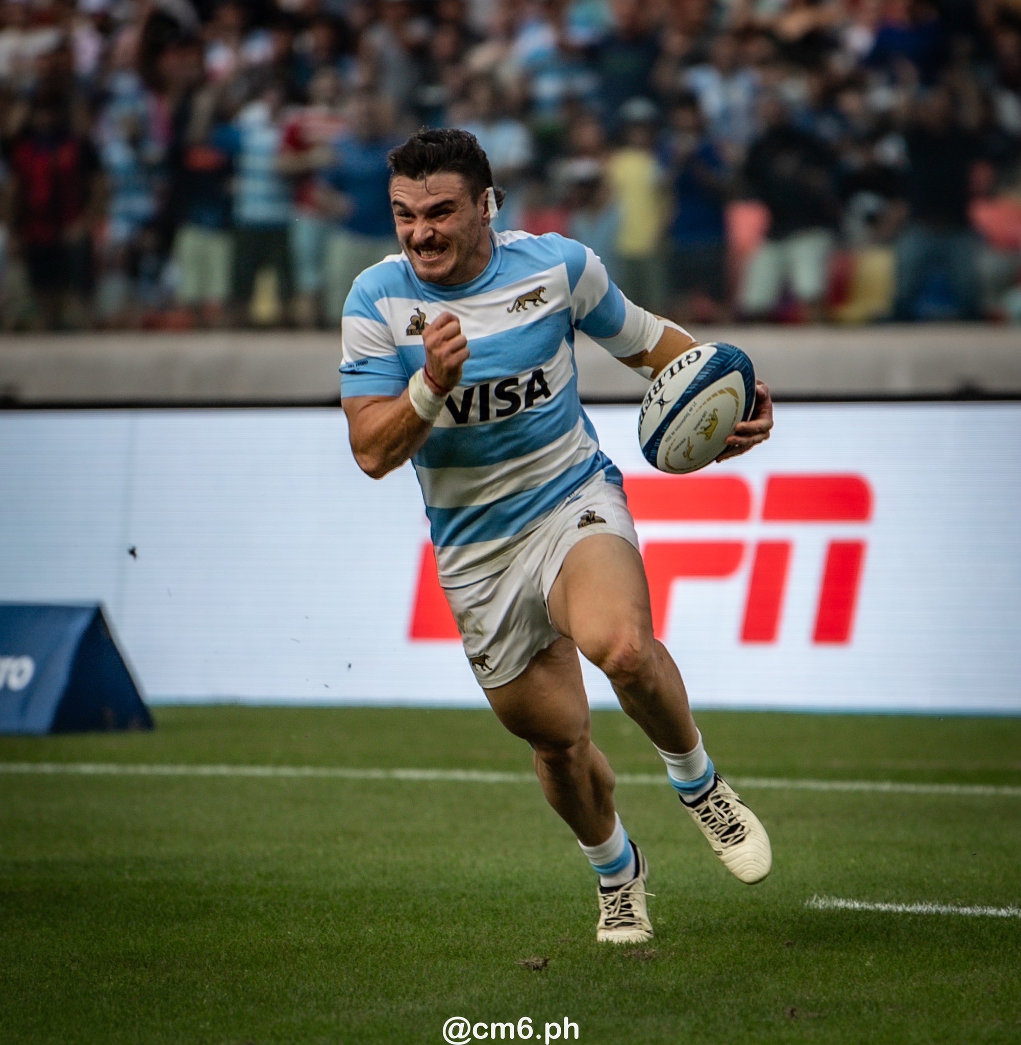  Selección Argentina de Rugby XV - South Africa national rugby union team - Rugby - Rugby Championship 2024 - Los Pumas (29) vs (28) Springboks - Santiago del Estero,  ARG (#RCH24ARGSA0921) Photo by: Christian Mas | Siuxy Sports 2024-09-21