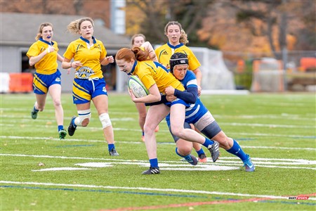 RSEQ 2024 - Final Rugby Fem CEGEP - John Abbott (12) vs (21) Dawson - First Half