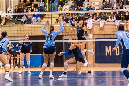 RSEQ 2024 Volleyball Fém - Université de Montréal (3) vs (2) UQAM - Reel 1