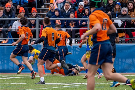 RSEQ 2024 - Final Rugby Masc CEGEP - John Abbott (48) vs (18) André Laurendeau - First Half