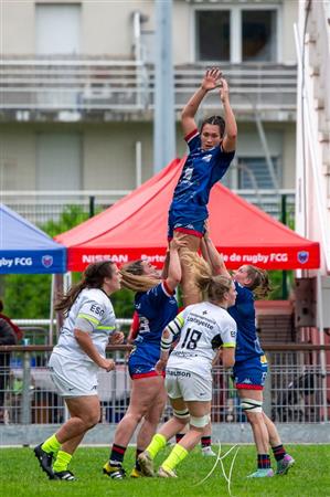 FFR 2024 Élite 1 F - FC Grenoble Amazones (23) vs (17) Stade Toulousain