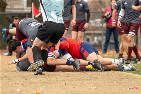 RSEQ 2024 - Finale Rugby Univ Masc - ETS (19) vs (14) Ottawa - 1 Mi-Temps Reel B