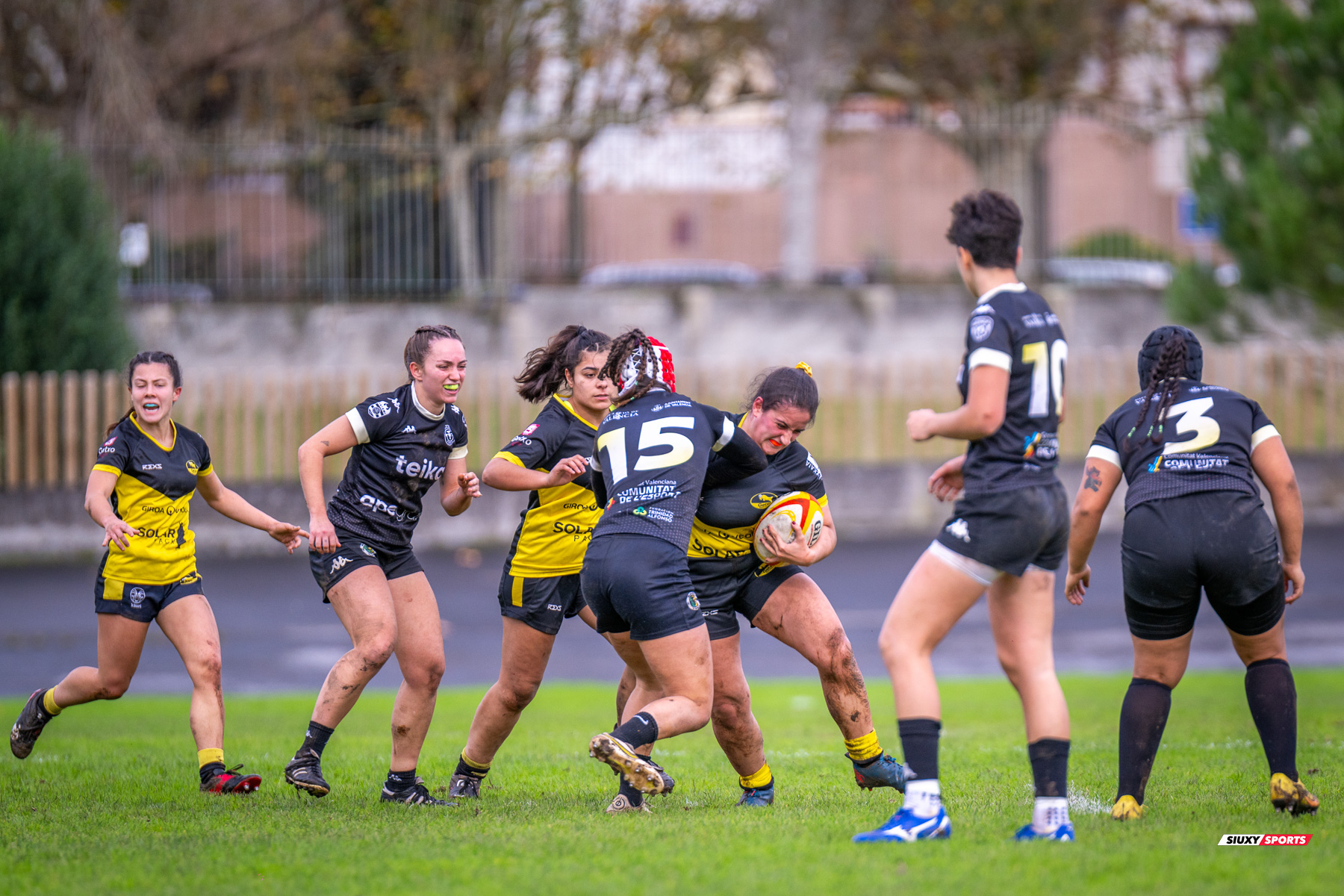  Getxo Artea Rugby Taldea - Rugby Turia - Rugby - FER 2023 - DHB F - Getxo Neskak Rt (25) vs (0) Rugby Turia (#FER23DHBGNRT12) Photo by: Fredy Monfoto | Siuxy Sports 2023-12-10