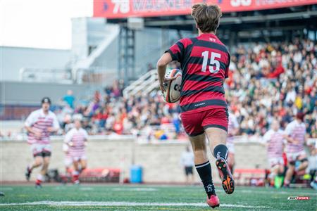 COVO CUP 2024 & 150th Anniversary 1st game - McGill University (57) vs (0) Harvard University - Rugby - 1st Half