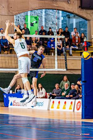 RSEQ - 2024 VOLLEY M - U DE MONTRÉAL (1) VS (3) U DE SHERBROOKE - Reel 1