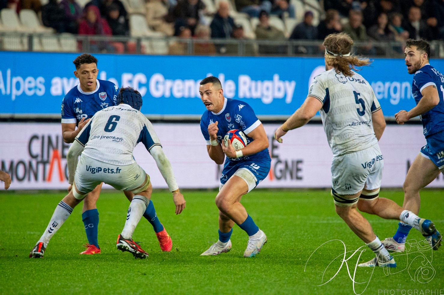  FC Grenoble Rugby - SU Agen - Rugby - FFR 2024 PRO D2 - Grenoble (37) vs (10) Agen (#PD224PD2GRSUA11) Photo by: Karine Valentin | Siuxy Sports 2024-11-01