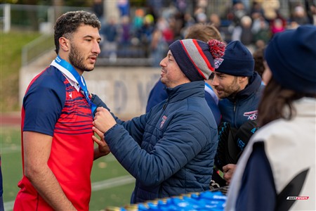RSEQ 2024 - Finale Rugby Univ Masc - ETS vs Ottawa - Medailles ETS