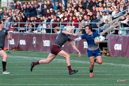 RSEQ 2024 - Rugby Univ. Masc - Ottawa U (18) vs (16) ETS - 1st Half