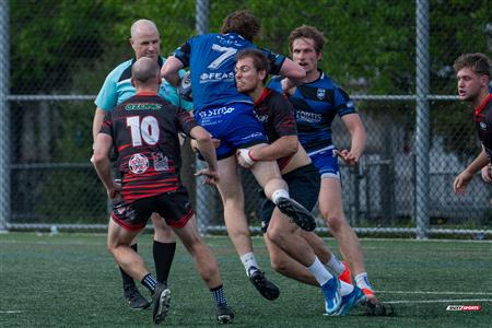 RQ 2024 - Super Ligue M - Parc Olympique (29) vs (15) Club de Rugby de Québec - 1ère mi-temps