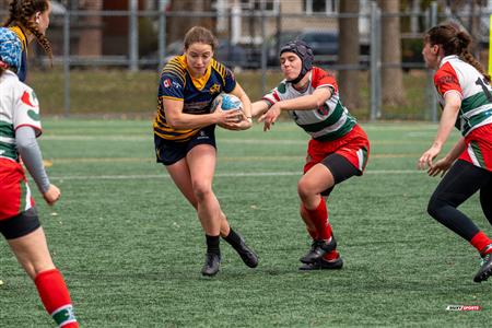 RQ 2024 - Match Pré-Saison - Rugby Club Montréal (10) vs (41) Town of Mount Royal - F