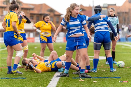 RSEQ 2024 - Final Rugby Fem CEGEP - John Abbott (12) vs (21) Dawson - Second Half