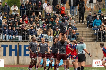 RSEQ 2024 - Finale Rugby Univ Masc - ETS (19) vs (14) Ottawa - 2 Mi-Temps Reel A