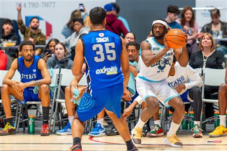 Curtis Hollis - Basketball - BSL - Montreal Toundra (109) vs (116) Kitchener Titans - First Half - Montreal - Kitchener Waterloo