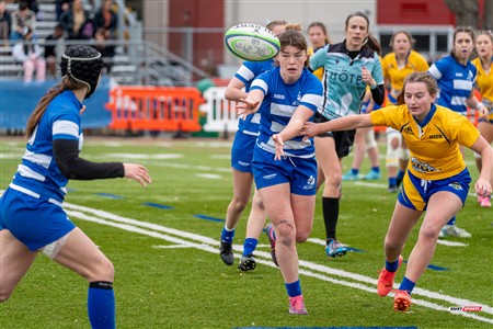 RSEQ 2024 - Final Rugby Fem CEGEP - John Abbott (12) vs (21) Dawson - First Half