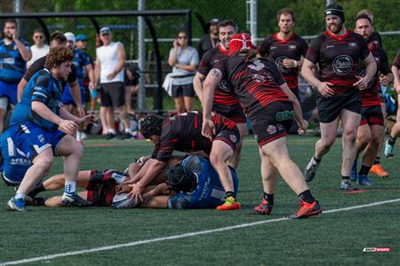RQ 2024 - Super Ligue M - Parc Olympique (29) vs (15) Club de Rugby de Québec - 1ère mi-temps