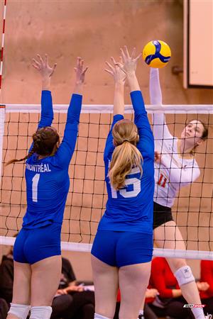RSEQ - 2024 Volley F - U de Montréal (3) vs (2) U Laval