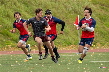 RSEQ 2024 - Finale Rugby Univ Masc - ETS (19) vs (14) Ottawa - 2 Mi-Temps Reel A