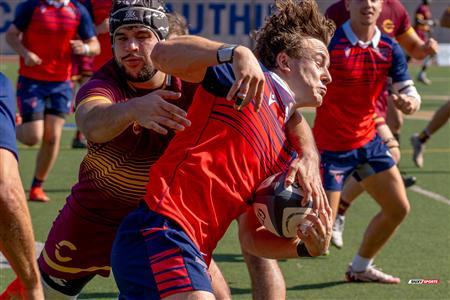 RSEQ 2024 Rugby M - ETS (40) vs (14) Concordia U. - 1ère mi-temps