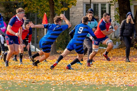 RSEQ 2024 - Rugby démi finale M - ETS (53) vs (13) UdM 