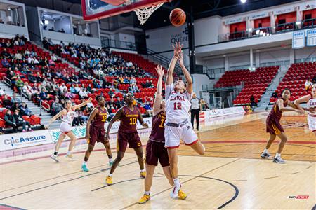 RSEQ - 2024 Basketball F - U.de Laval (79) vs (55) U. Concordia