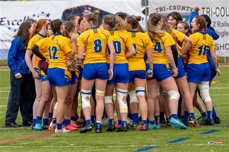 RSEQ 2024 - Final Rugby Fem CEGEP - John Abbott (12) vs (21) Dawson - Second Half