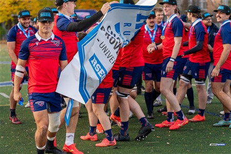 RSEQ 2024 - Finale Rugby Univ Masc - ETS vs Ottawa - Célébrations