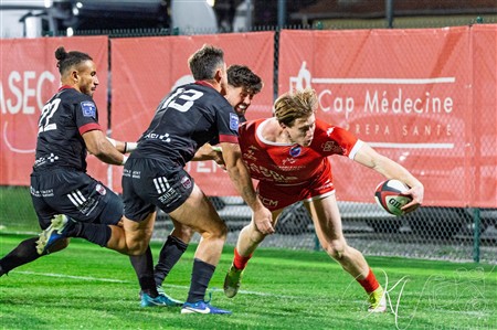 FFR 2024 Fed2 - Stade Niçois (18) vs (49) Grenoble Rugby