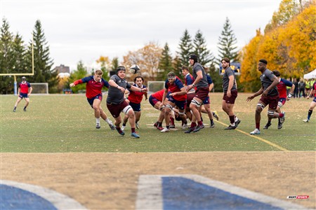 RSEQ 2024 - Finale Rugby Univ Masc - ETS (19) vs (14) Ottawa - 2 Mi-Temps Reel A
