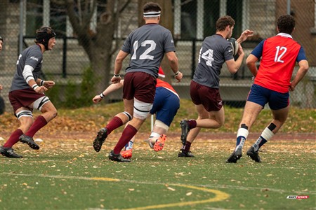 RSEQ 2024 - Finale Rugby Univ Masc - ETS (19) vs (14) Ottawa - 1 Mi-Temps Reel B