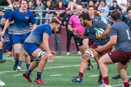 RSEQ 2024 - Rugby Univ. Masc - Ottawa U (18) vs (16) ETS - 1st Half