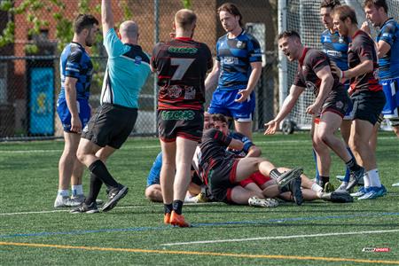 RQ 2024 - Super Ligue M - Parc Olympique (29) vs (15) Club de Rugby de Québec - 1ère mi-temps