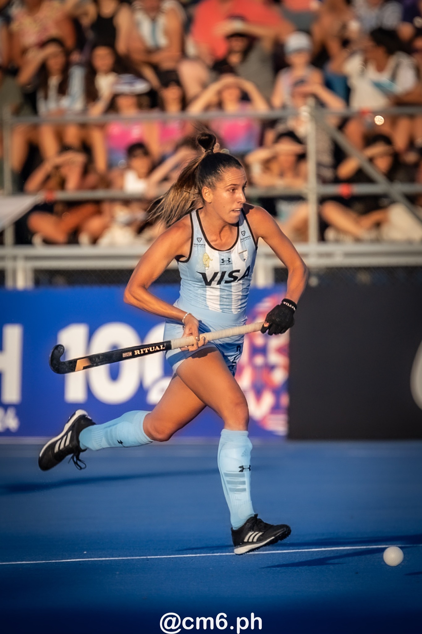 Sofia TOCCALINO -  Selección femenina de hockey sobre césped de Argentina - Netherlands women's national field hockey team - Field hockey - FIH Pro League Fem 2023-2024 - Argentina (1) vs (4) Netherlands (#FIHPF24ARGNET12) Photo by: Christian Mas | Siuxy Sports 2023-12-08